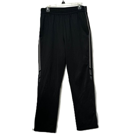 tek gear Other - Boys Black Sweat Pants With Gray Stripes Size Medium TEK GEAR
